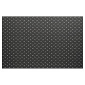 Brittany Dog Silhouettes Grey and Black Patterned Stof (Yard (91,4 cm))