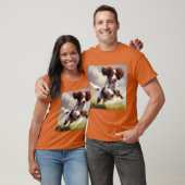 Brittany Dog T-shirt (Unisex)