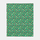 Brittany Dogs KiniArt Fleece Blanket Deken (Voorkant)