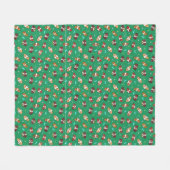 Brittany Dogs KiniArt Fleece Blanket Deken (Voorkant (Horizontaal))