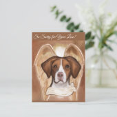 BRITTANY ENGEL  BRIEFKAART (Staand voorkant)