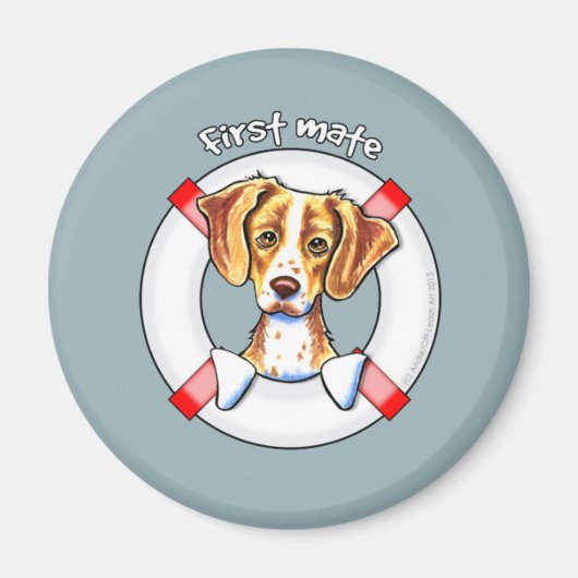 Brittany First Mate Magneet (Voorkant)
