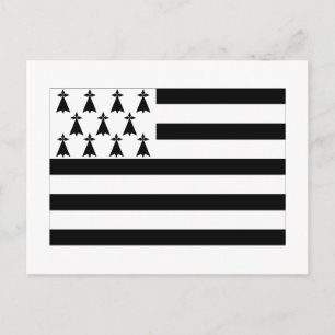 Brittany Flag Briefkaart