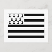 Brittany Flag Briefkaart (Voorkant)