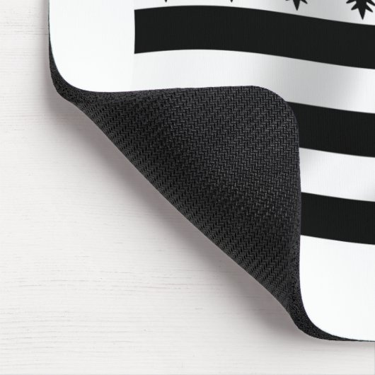 Brittany Flag Mousepad Muismat (Hoek)