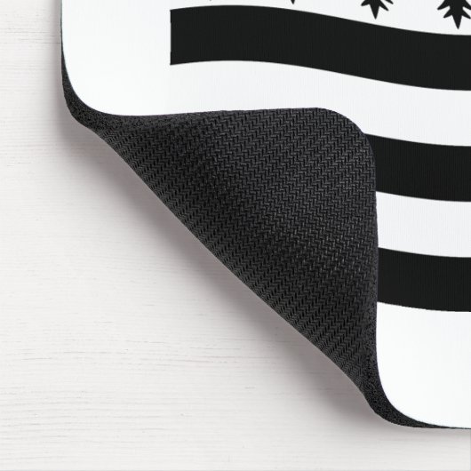 Brittany Flag Mousepad Muismat (Hoek)