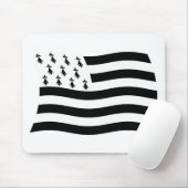 Brittany Flag Mousepad Muismat (Met muis)