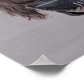 Brittany Foto Welkom bij ons trouwbord Poster (Hoek)