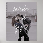 Brittany Foto Witte Kalligrafie Kaarten Cadeaus Bo Poster (Voorkant)