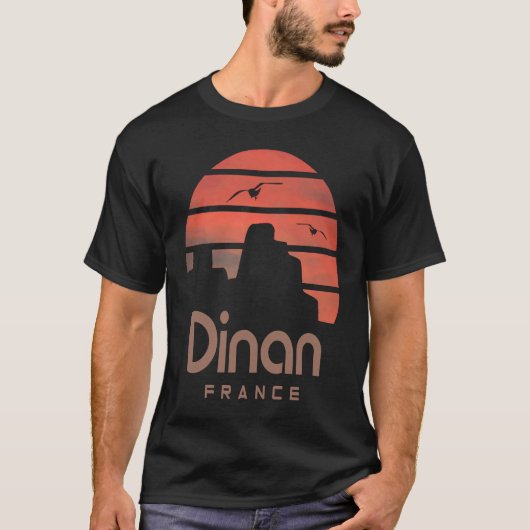 Brittany France Dinan T-shirt (Voorkant)
