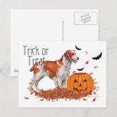 Brittany Halloween Briefkaart (Voorkant / Achterkant)