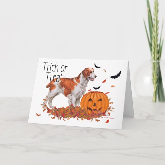 Brittany Halloween Kaart (Voorkant)