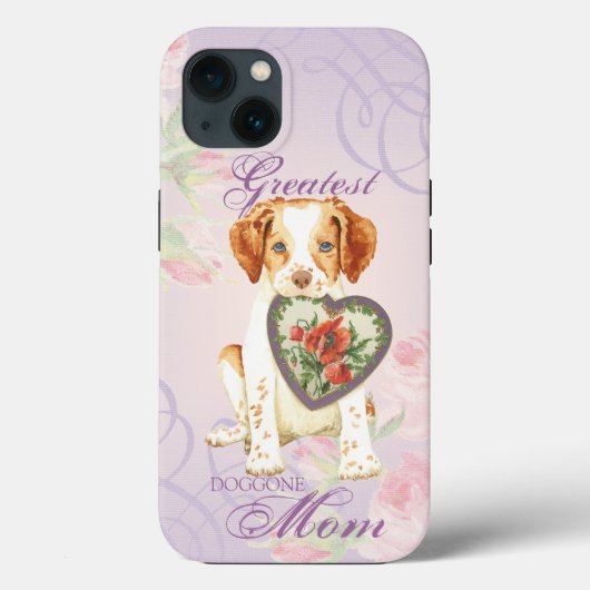 Brittany Heart mama Case-Mate iPhone Case (Achterkant)