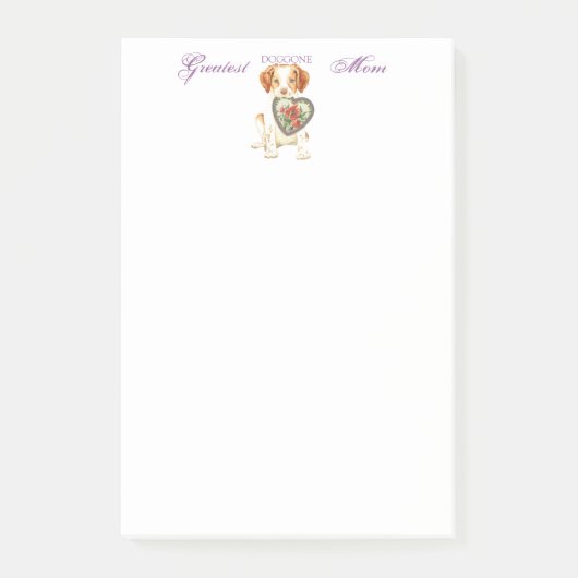 Brittany Heart mama Post-it® Notes (Voorkant)