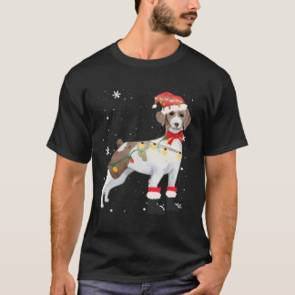 Brittany Hondenboom Kerstmis Mama Papa Cadeaus voo T-shirt