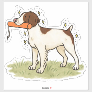 Brittany jacht auto sticker