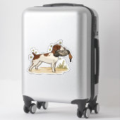 Brittany jacht sticker voor auto (Koffer)