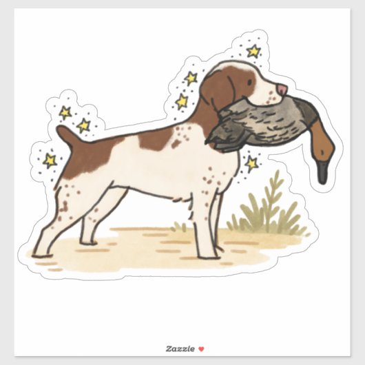 Brittany jacht sticker voor auto (Vel)