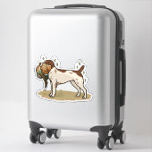 Brittany jacht sticker voor auto (Koffer)