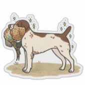Brittany jacht sticker voor auto (Voorkant)