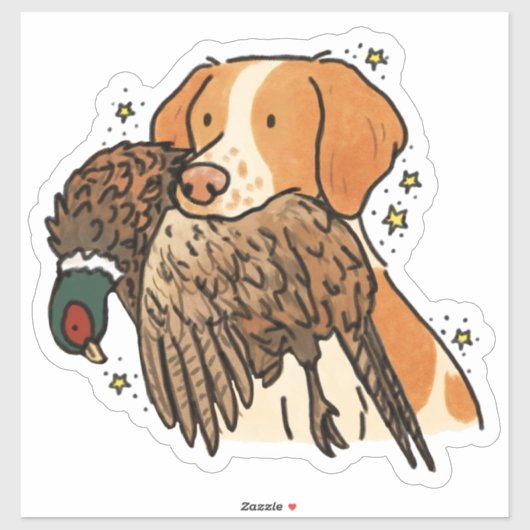 Brittany jacht sticker voor auto (Vel)