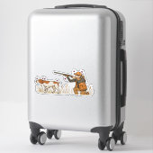 Brittany jacht sticker voor auto (Koffer)