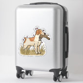 Brittany jacht sticker voor auto (Koffer)