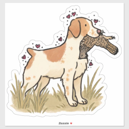 Brittany jacht sticker voor auto (Vel)