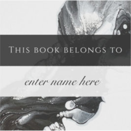 Brittany Jeanette Logo Ex Libris Sticker