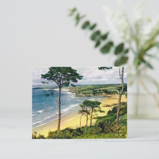 Brittany, kustlijn briefkaart (Staand voorkant)