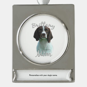 Brittany Ma 2 Verzilverd Banner Ornament