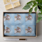 Brittany met houdbaarheidspapier tissuepapier (Geschenk)