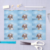 Brittany met houdbaarheidspapier tissuepapier (Craft)