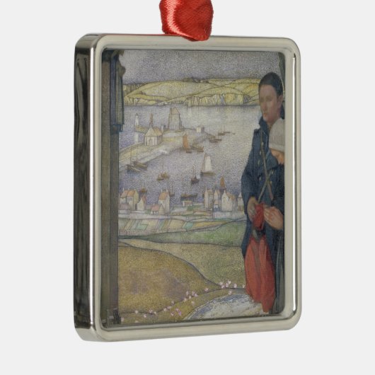 Brittany Metalen Ornament (Rechts)