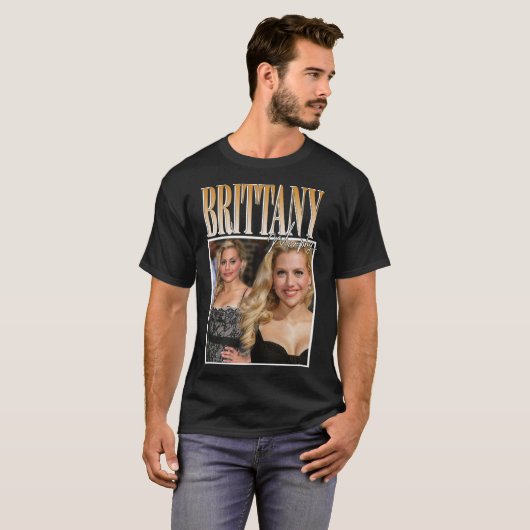 Brittany Murphy Classic T-Shirt (Voorkant volledig)