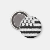 Brittany Oil Painting Drawing Magneet (Voorkant / Achterkant)