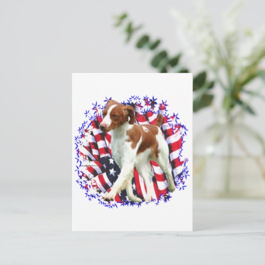 Brittany Patriot Briefkaart (Staand voorkant)