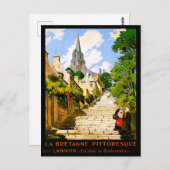Brittany picturesque, Lannion, Frankrijk Briefkaart (Voorkant / Achterkant)