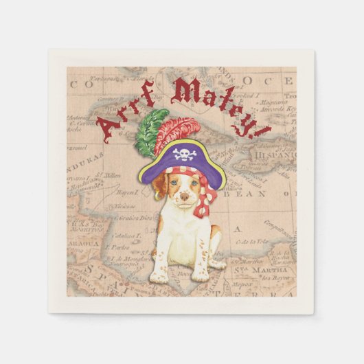 Brittany Pirate Servet (Voorkant)