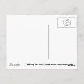 Brittany Pup "Rusty" Postcard Briefkaart (Achterkant)