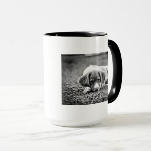 Brittany Puppy Mok (Voorkant rechts)