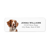 Brittany Return-adreslabels Etiket (Voorkant)