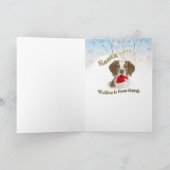 Brittany Santa heeft zo'n lange Kaart (Binnen)