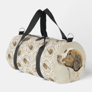 Brittany Schilderij Sinaasappel Roan Spaniel Schat Plunjezak