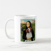 Brittany Spaniel 3 - Mona Lisa Koffiemok (Links)