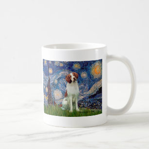 Brittany Spaniel 3 - Sterrennacht Koffiemok