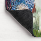 Brittany Spaniel 3 - Sterrennacht Muismat (Hoek)