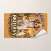 Brittany Spaniel Bad Handdoek (Handdoek)