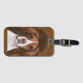 Brittany Spaniel Bagagelabel (Voorkant (horizontaal))