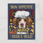 Brittany Spaniel Briefkaart (Voorkant)
